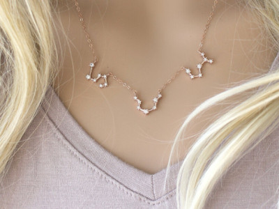 Constellation Necklaces @ Etsy