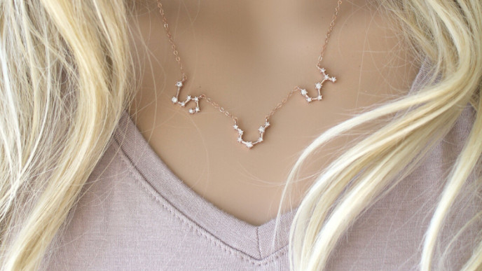Family Constellation Necklaces @ Etsy