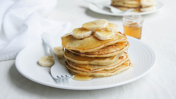 Two Ingredient Banana Pancakes Recipes