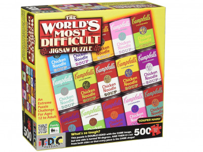 Campbell's Souper Hard Jigsaw $13.49