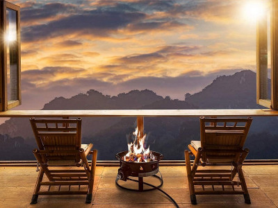 Portable Propane Gas Fire Pit $159.99