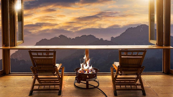 Outland Firebowl Deluxe Outdoor Portable Propane Gas Fire Pit $159.99 Shipped @ Amazon Canada