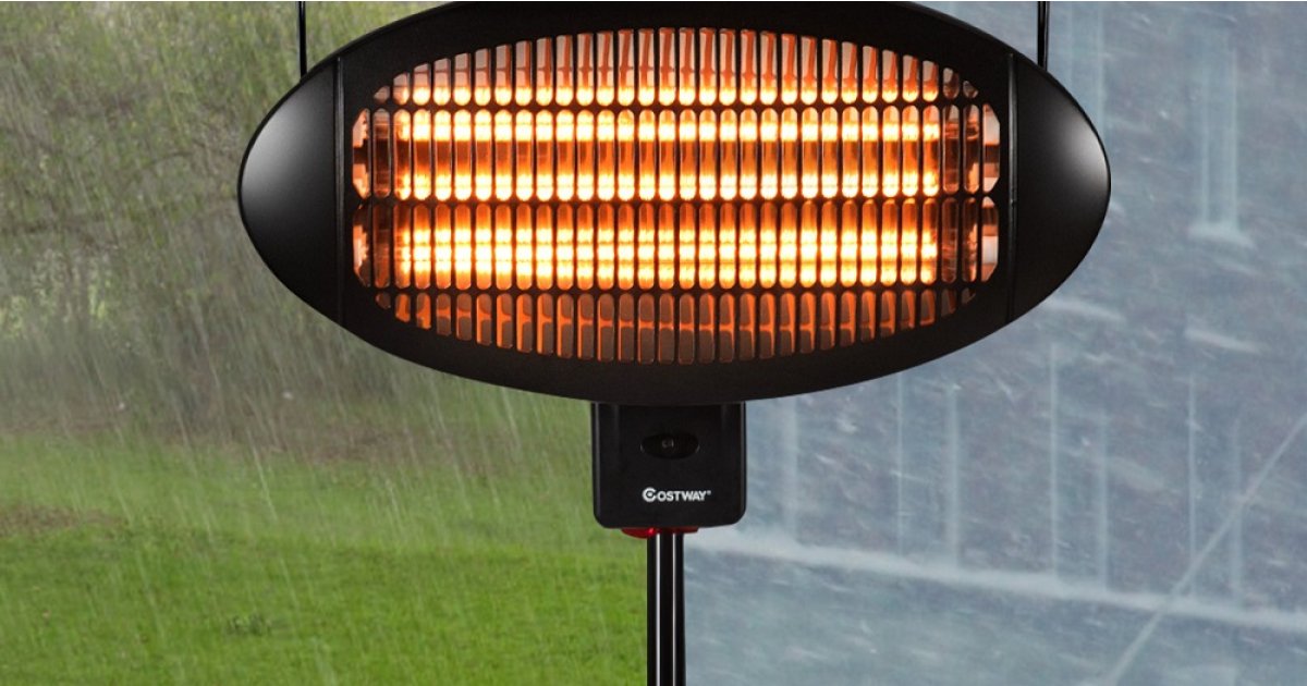 Costway 1500W Electric Patio Heater 224.99 Shipped Walmart