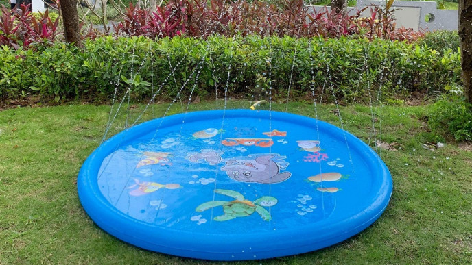 Satkago 68" Sprinkler Pad $36.99 Shipped @ Amazon Canada