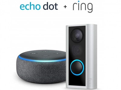 Ring Door Camera With Echo Dot $109.99