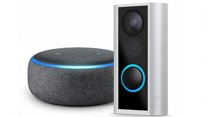 Ring Doorview Camera With Echo Dot $109.99 Shipped @ Amazon Canada
