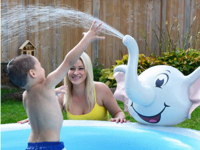 Elephant Sprinkler Kiddie Pool $49.99