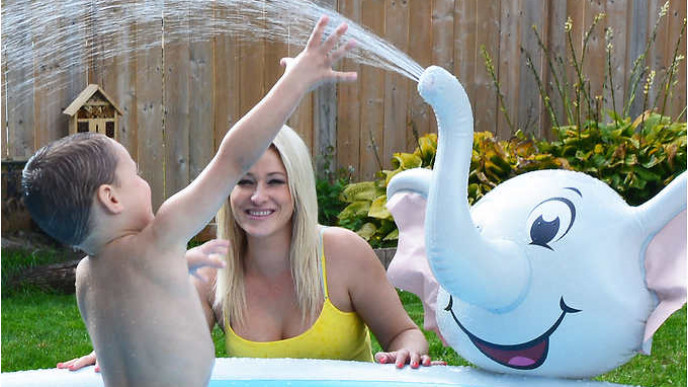 Elephant Sprinkler Kiddie Pool $49.99 @ Costco