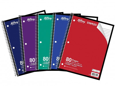 Hilroy 1-Subject Notebook $0.10 Shipped @ Staples