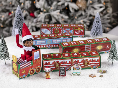 Elf On The Shelf Advent Train $27.99
