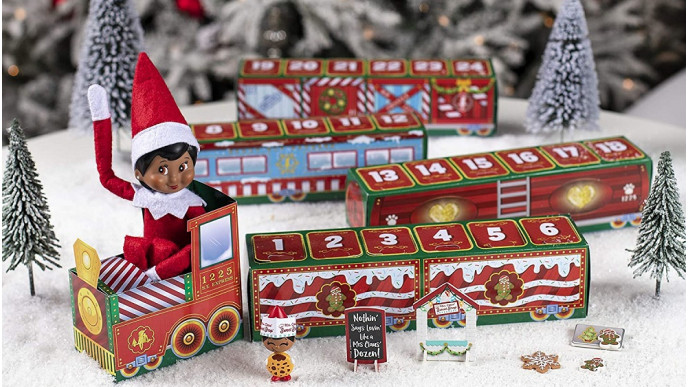 Elf On The Shelf Advent Train $34.99