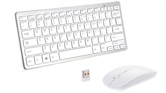 Slim 2.4Ghz Wireless Keyboard and Mouse Combo $14.99 @ 123ink
