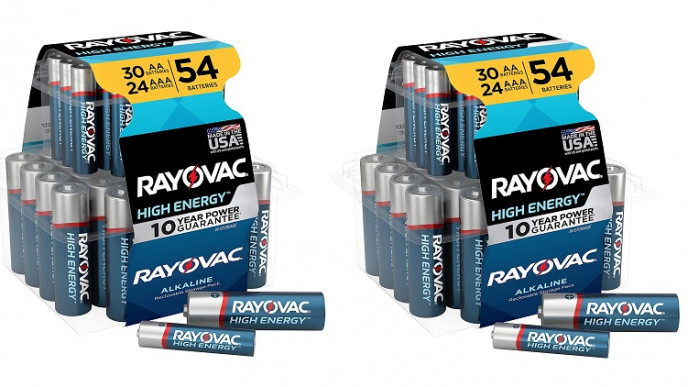 Rayovac AA Batteries & AAA Batteries Combo Pack $11.97 @ Amazon