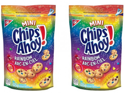 Chips Ahoy! Mini Rainbow Cookies 225g $2