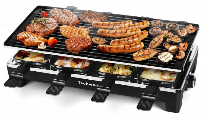 Techwood Raclette Party Grill $89.43 Shipped (With Coupon) @ Amazon Canada Store: Patio & Barbecue Manufacturer