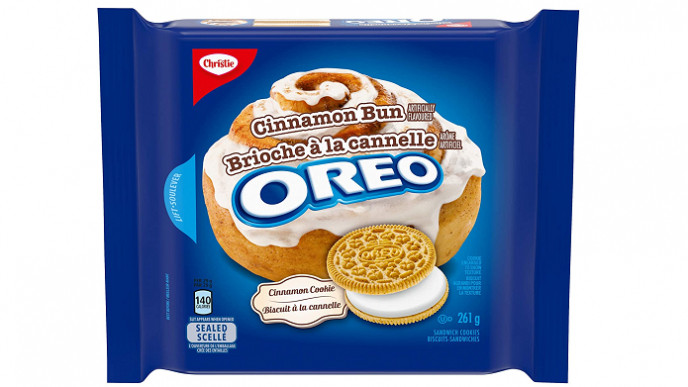 Oreo Cinnamon Bun Sandwich Cookies, 261g $2 @ Amazon