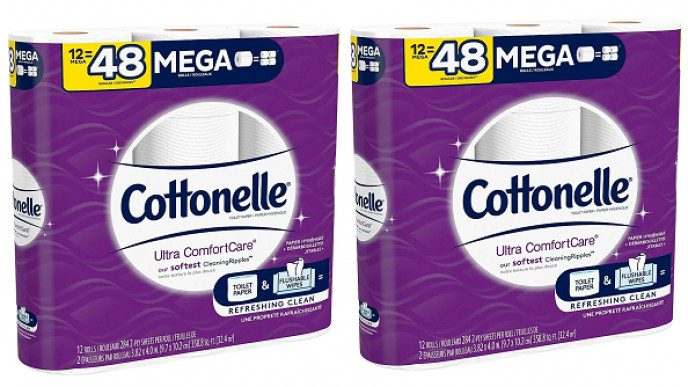 Cottonelle Ultra ComfortCare 12 Pack $11.99