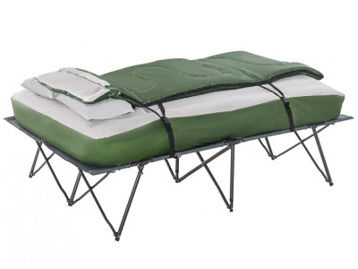Outsunny Portable Camping Cot Set $156.99