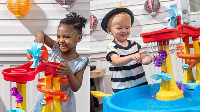 Step 2 Archway Rain Showers Splash Pond Water Table $78.29 @ Amazon Store: BigHUGECanada