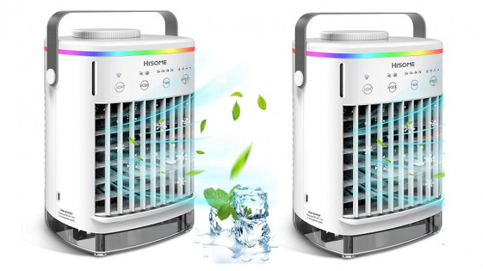Hisome Portable Air Conditioner Fan $68.99 Shipped @ Amazon Store: AITree