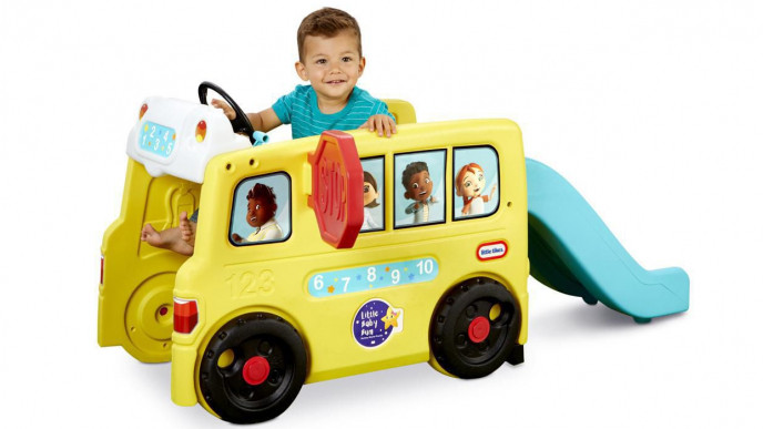 Little Tikes Little Baby Bum Wheels on the Bus Climber & Slide Ride-On Toy $109.97 Shipped @ Walmart