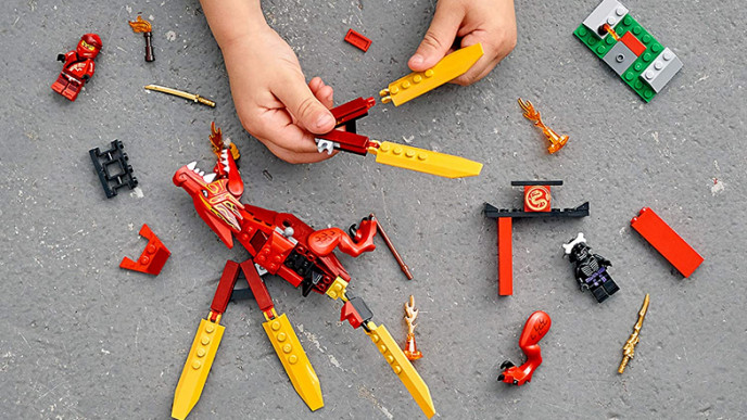 LEGO NINJAGO Legacy Kai’s Fire Dragon 71701 $19 @ Amazon Canada