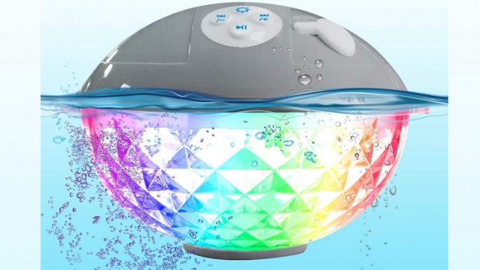 Floating Pool Bluetooth Speaker With Lights $39.69 Shipped @ Amazon Store: Ukars