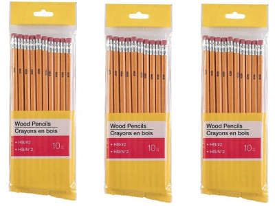 HB Lead Pencils - 10 Pack $0.29 Shipped @ Staples