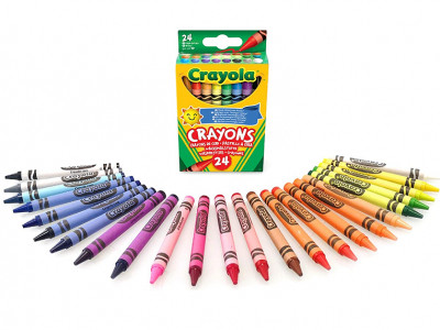 Crayola Crayons Assorted Colours 24 Pack $1.42 Shipped @ Staples