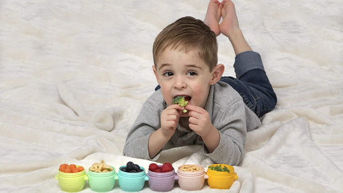 melii Snap & Go Storage & Snack Containers $11.99 @ Amazon Store: melii