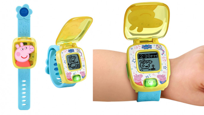 VTech Peppa Pig Learning Watch $14.97 @ Amazon