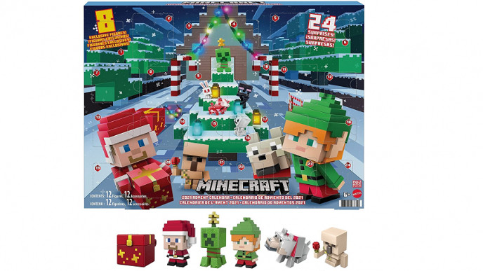 Minecraft Mini Figures 2021 Advent Calendar $39.99 Shipped @ Amazon Canada