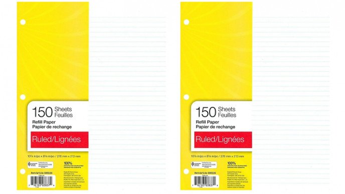 Staples Refill Paper - 150 Sheets $0.36 Shipped @ Staples Canada