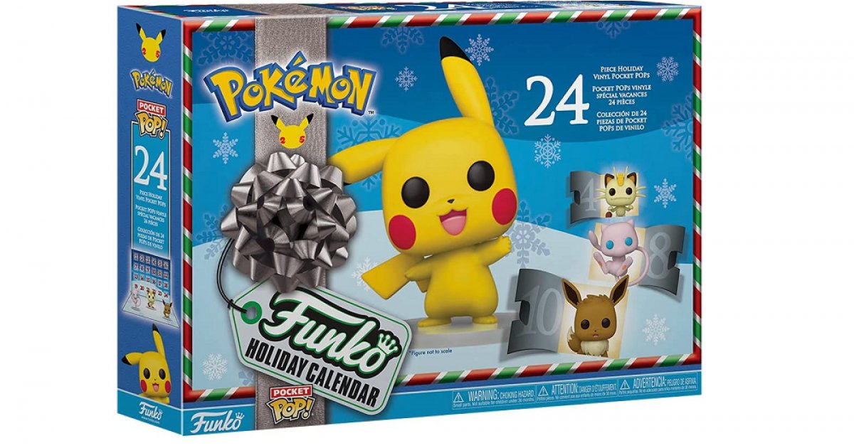 Funko Pop! Advent Calendar Pokemon 2021 49.25 Shipped Amazon Canada