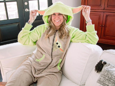 Women's Baby Yoda Onesie $54.99