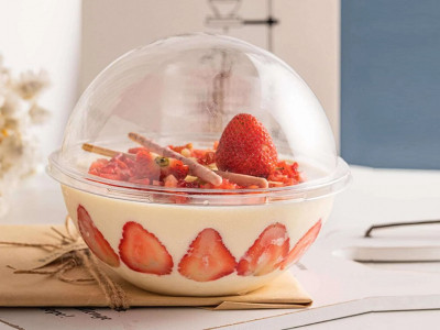 10 Transparent Round Cake Balls $13