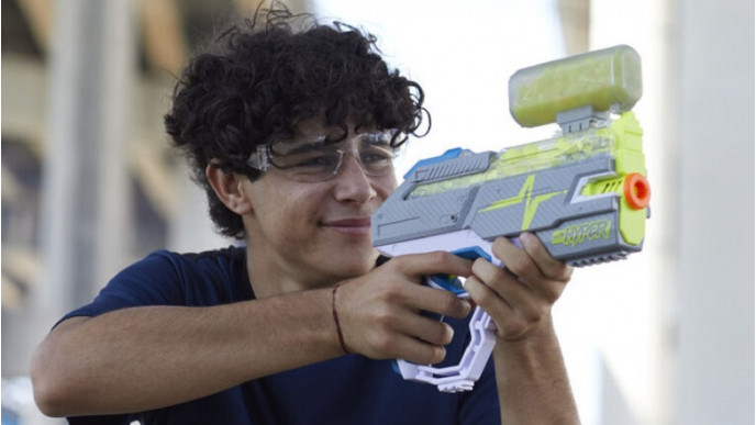 Nerf Hyper Rush-40 Pump-Action Blaster $39.99 @ Toys R Us