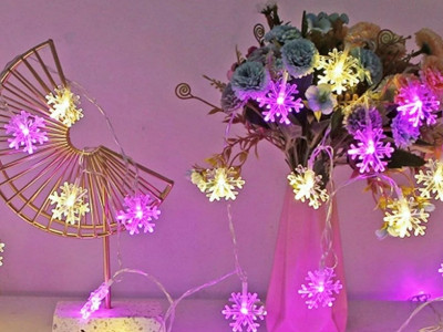 Snowflake Christmas Lights From $4