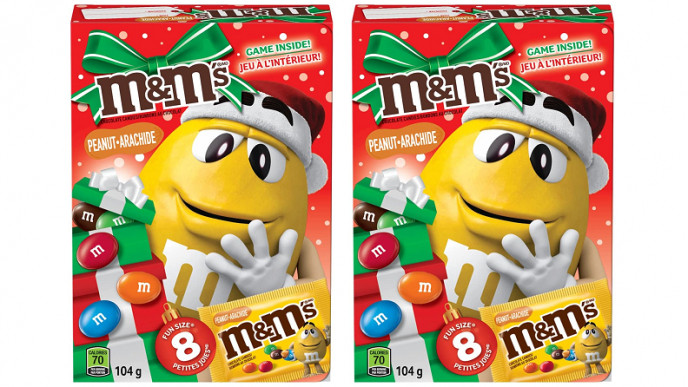 M&M's Peanut Milk Chocolate Candies Holiday Funbook $4.30 @ Amazon Canada