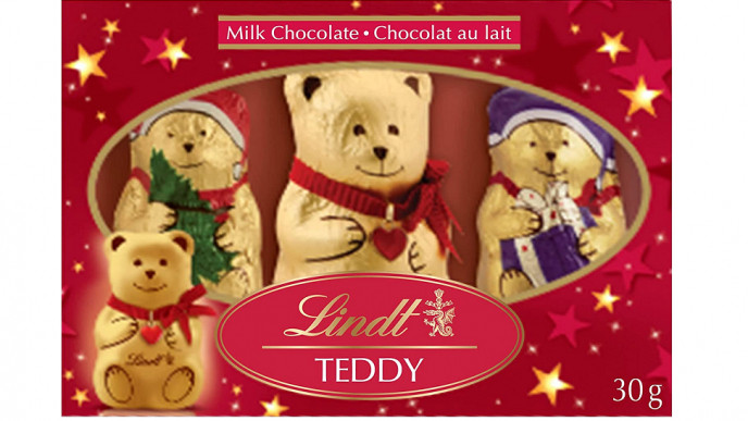 Lindt Teddy And Friends Teddy Bear Milk Chocolates Pack of 3 $4.28 @ Amazon Canada