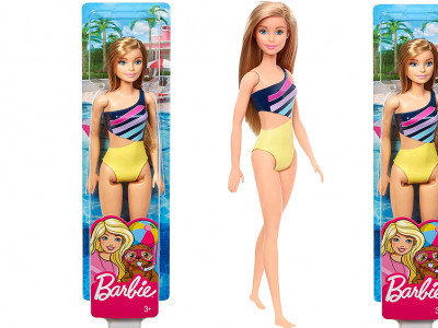 Swimsuit Barbie Doll $4.25