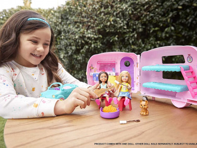 Bargain Barbie Club Chelsea Camper Playset