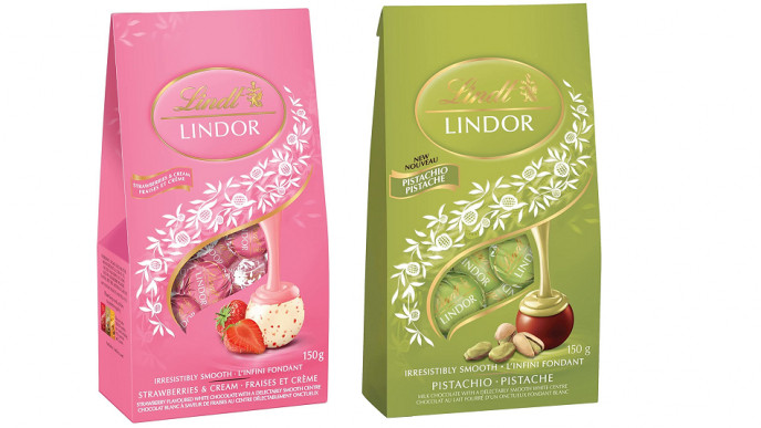 New Lindt Lindor Strawberries and Cream & Pistachio Milk Chocolate Truffles!