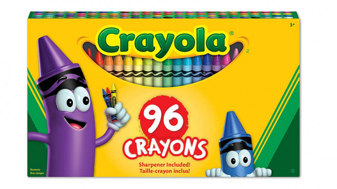 Crayola 96 Crayons & Sharpener $4.46 @ Amazon