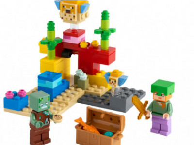 LEGO Minecraft The Coral Reef $13.86
