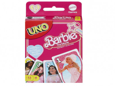 UNO Barbie The Movie Card Game $7.97