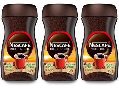 3 X  NESCAFÉ Dark Roast Coffee 170g $14.82
