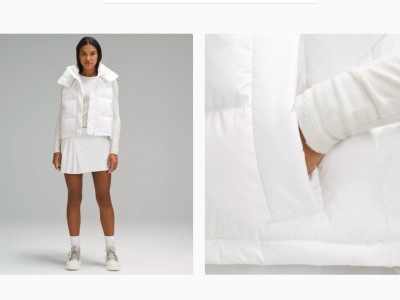 Lululemon Wunder Puff Vests at 40% off