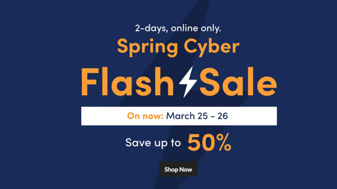 Mark’s Spring Cyber Flash Sale – Up to 50% Off (Today Only)