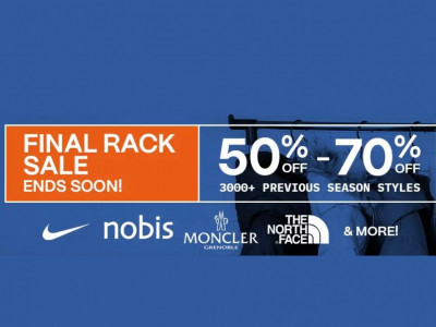 50% to 70% off Previous Season